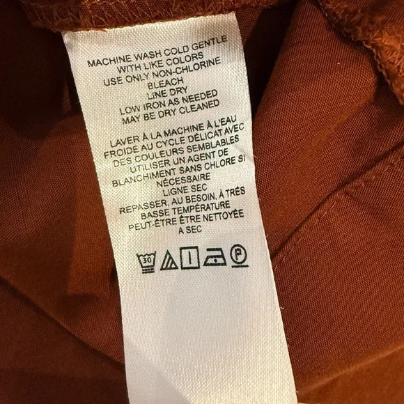 NWT By Anthropologie Size XL Belted Pencil Skirt Brown - Picture 12 of 13